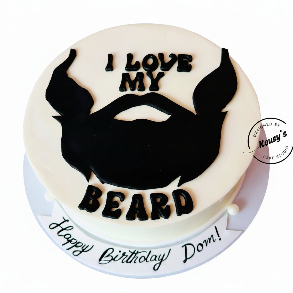 Mr. Beard Cake