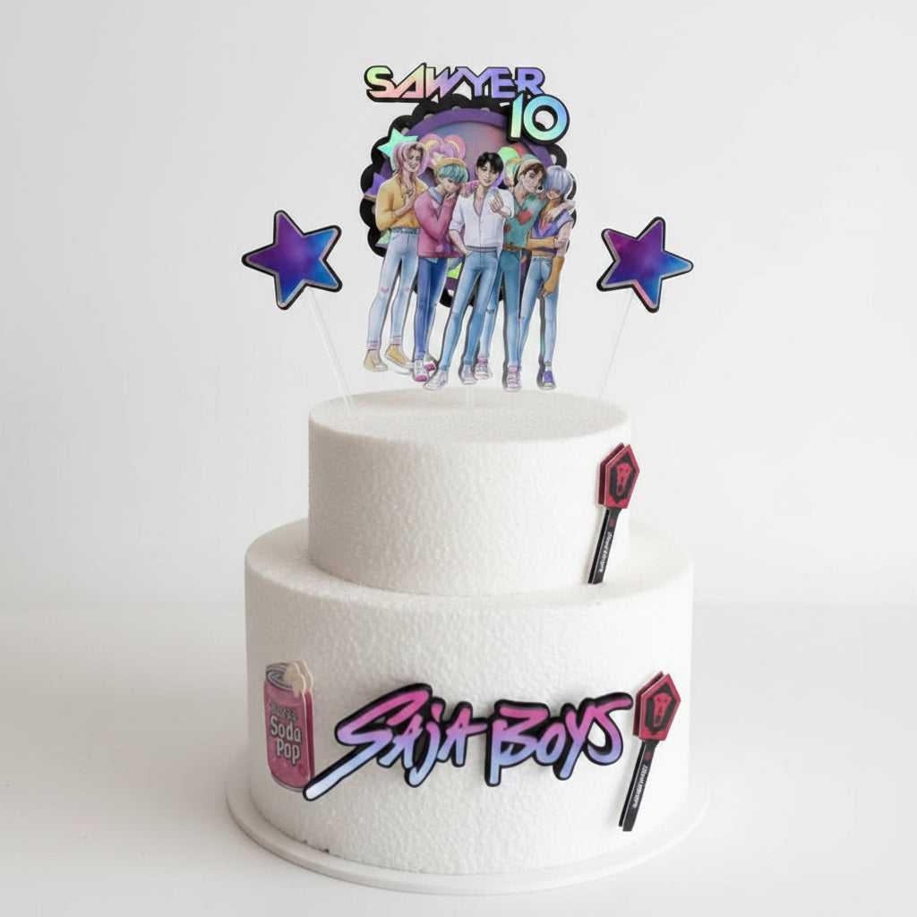 KPOP Saja Boys Cake