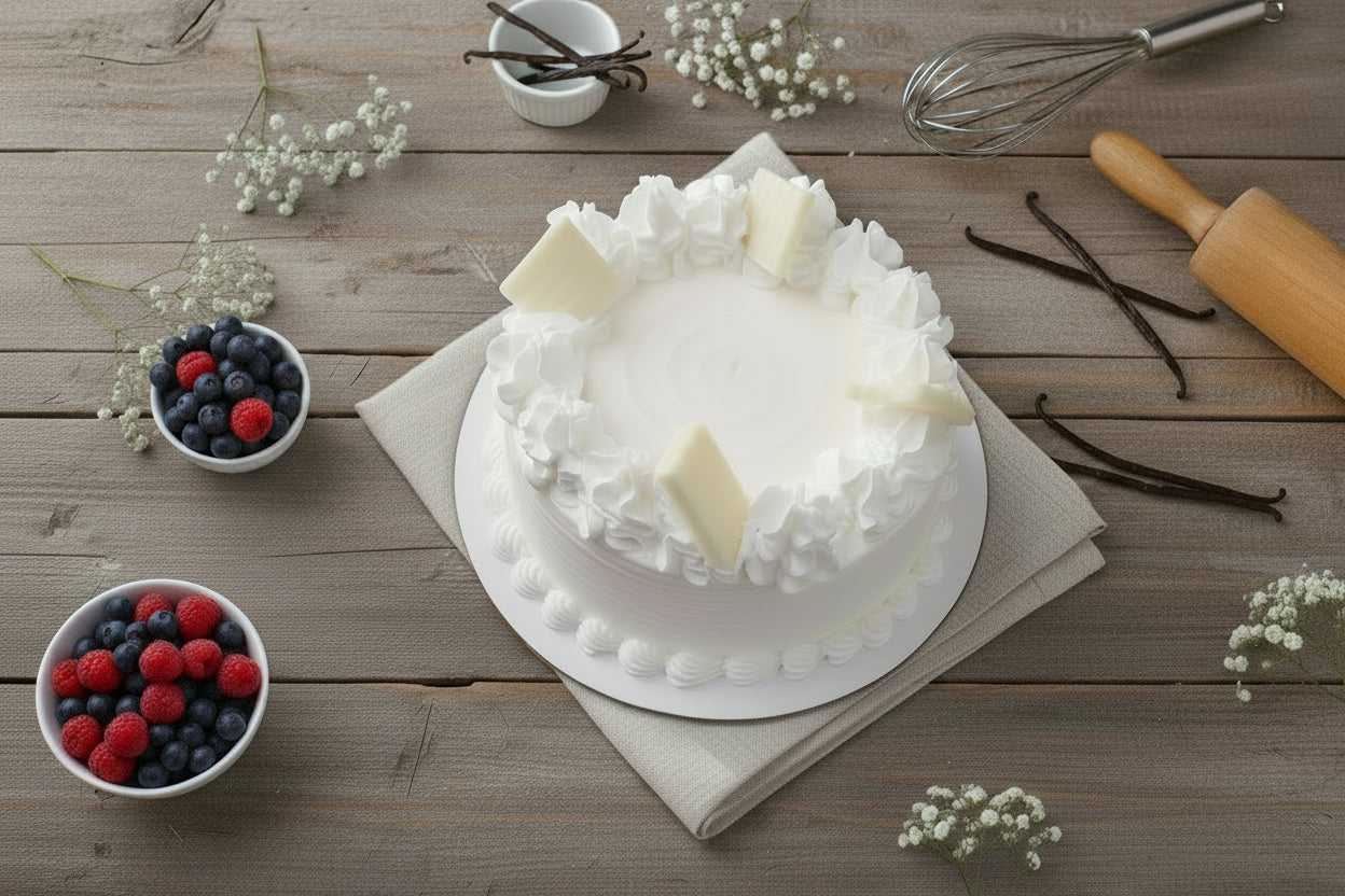 Milky Vanilla Cake