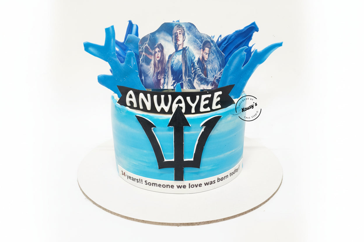 Percy Jackson cake