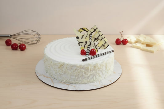 White Forest Cake